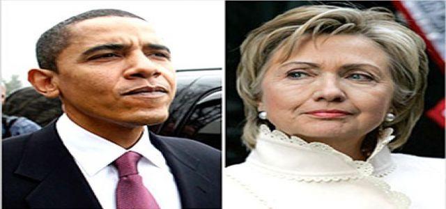 Behind Obama and Clinton