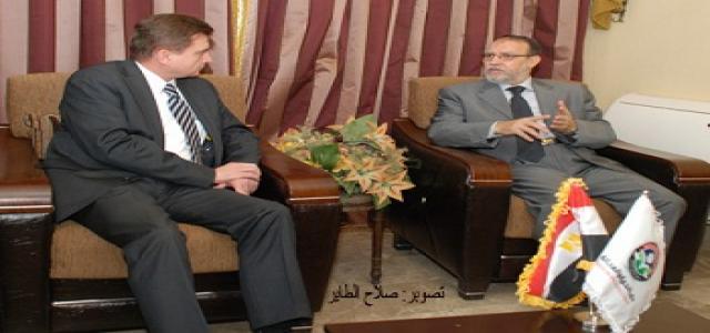 FJP Receives Polish Ambassador in Cairo