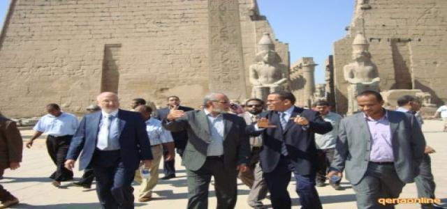 Muslim Brotherhood Chairman Visits Luxor Temple, Hails Ancient Civilization