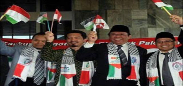 100,000 Indonesians demonstrate in support of the Aqsa