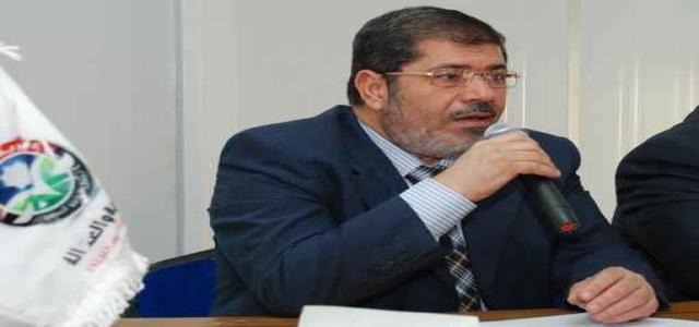 Dr. Morsi: We Respect Court Decisions, Seek Real Consensus on Constitution