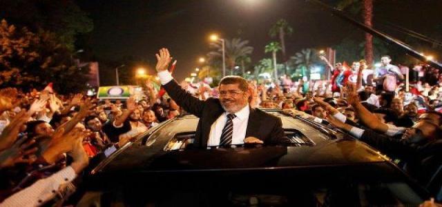Freedom and Justice Party Congratulates Mohamed Morsi on Winning Presidential Elections
