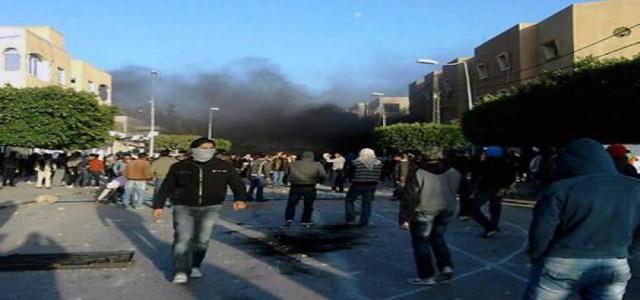 Tunisia : Arabic Pinochet Government Respond to Peaceful Protests by Live Ammunition Orchestrating AlJazeera and Seizing AlMowqef Newspaper