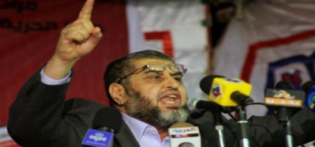 Al-Shater Supports Dr. Morsi for Presidency and Protection of the Revolution