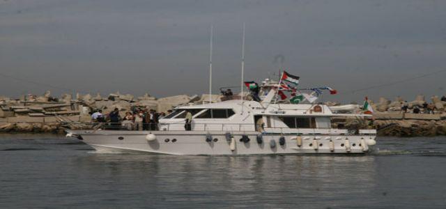 Prefabricated homes aboard flotilla to Gaza