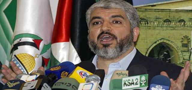Meshaal: Palestinians do not want a nominal state