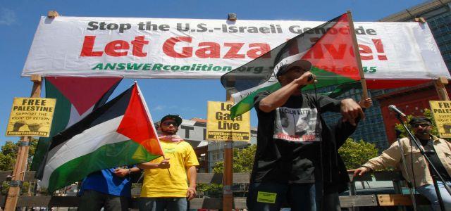 Campaign castigates Washington over Gaza buildings
