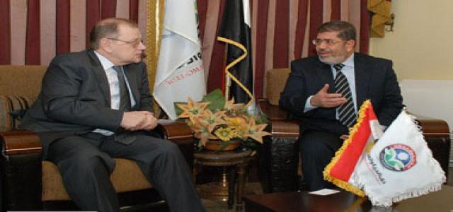 FJP Receives Russia’s Ambassador in Cairo
