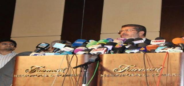Morsi and National Accord Front Vow to Keep Revolution Peaceful; Maintain Freedoms and Democracy