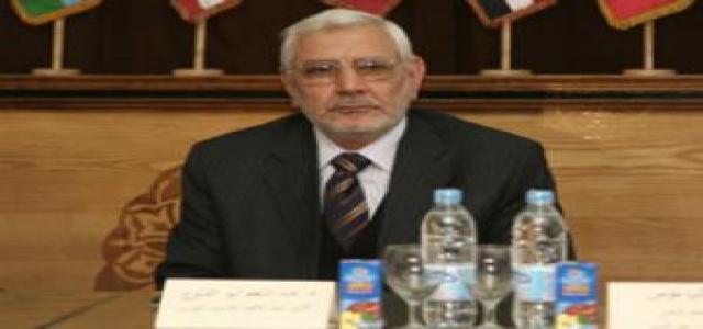 Abul-Fotouh Depicts Egyptian Regime As Police State Lacking Popularity