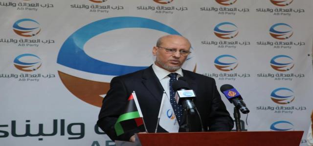 Libya’s Justice & Construction Party Announces Its Support for National Unity Government