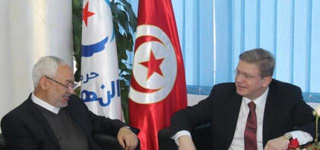 Ghannouchi to EU Delegation: Tunisia Seeks Constitution for Democracy, Rule of Law, Freedoms