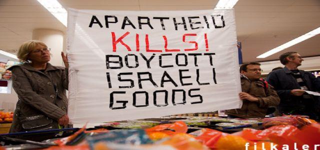 Action against Israeli settlement produce in London