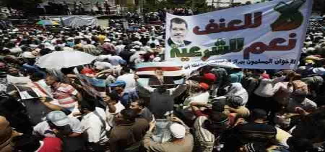 Egypt’s Muslim Brotherhood Vows to Continue Commitment to Peaceful Protest, Defiance to Topple Junta