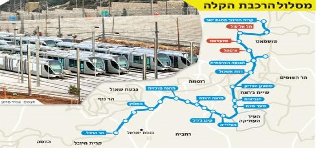 IOA resumes work on Jerusalem light rail project