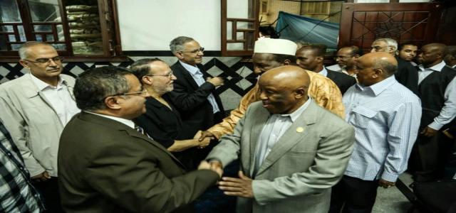 African Union Delegation Visits Rabaa Sit-in Following Visit to President Morsy